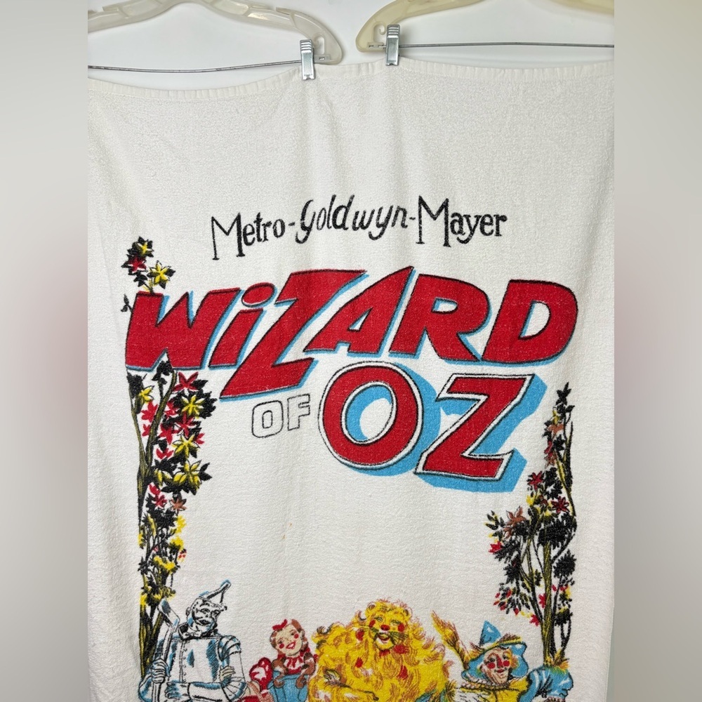 Vintage Wizard Of Oz Franco Beach Towel Metro-Goldwyn-Mayer 1939 - Picture 4 of 7